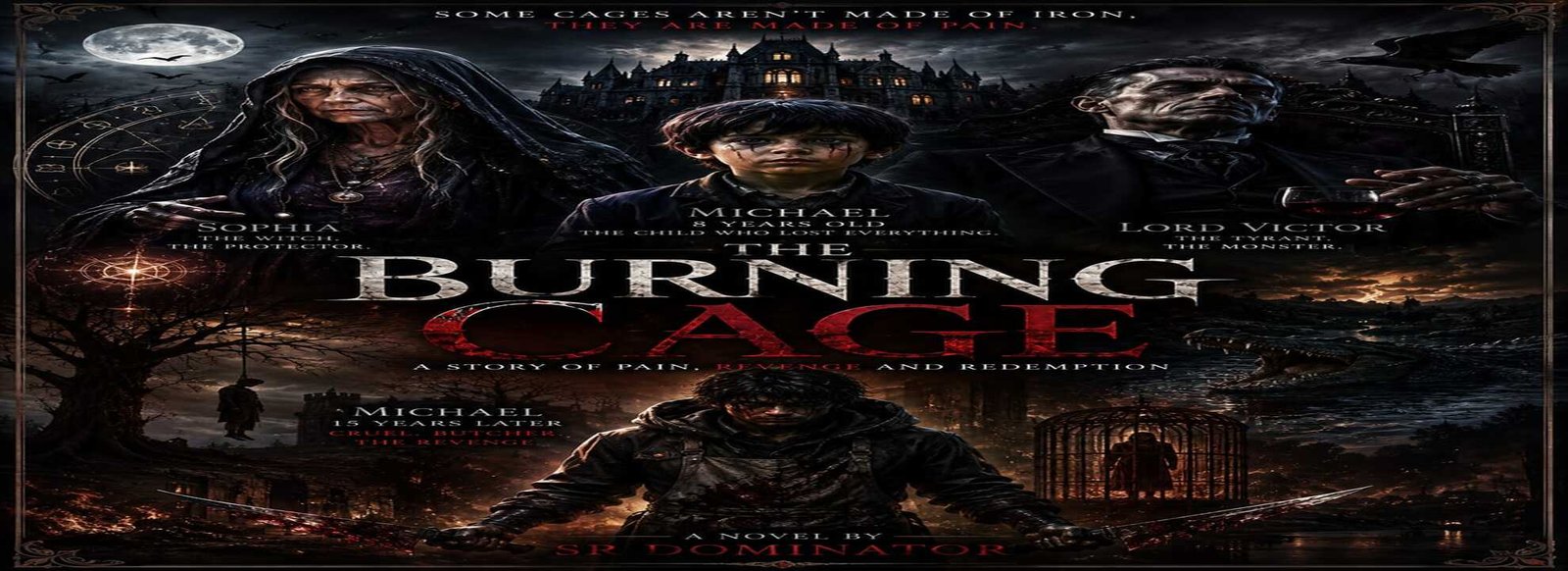 “The Burning Cage” Novel by SR Dominator.