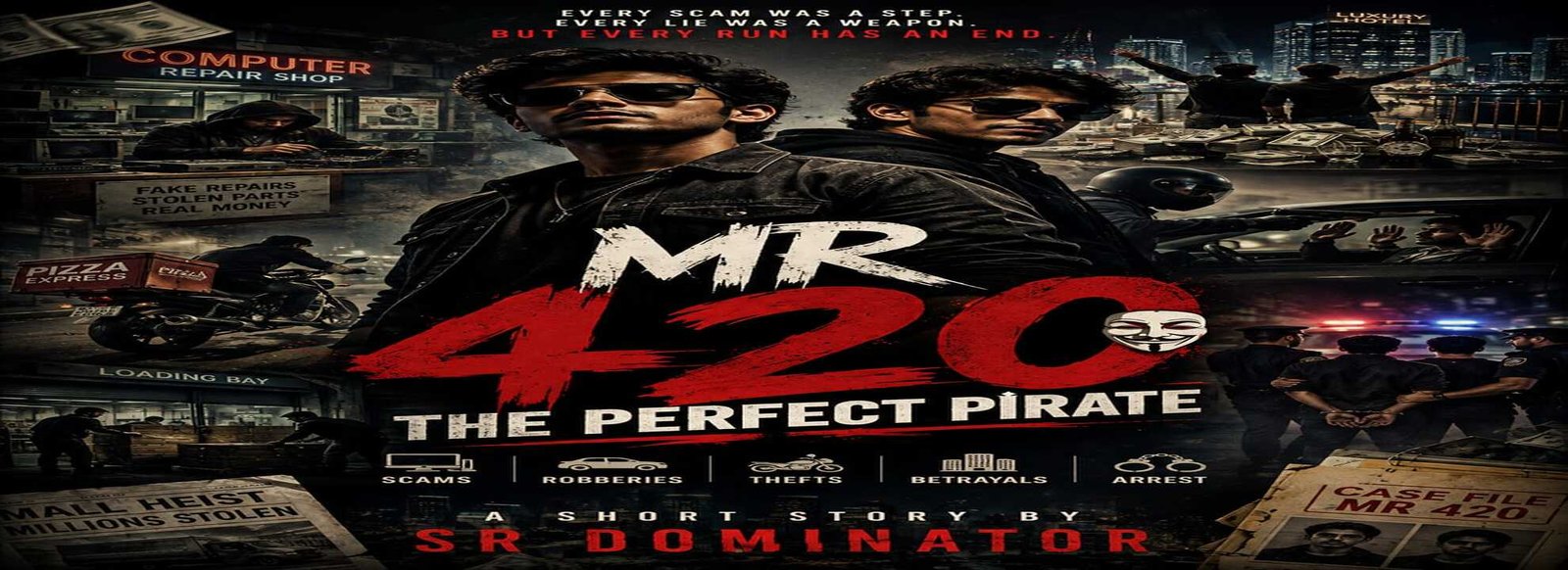 “Mr.420: The Perfect Fraud” By SR Dominator.